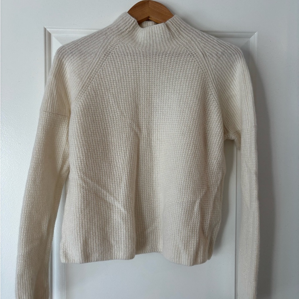 Vineyard Vines Cream Cowl Neck Sweater